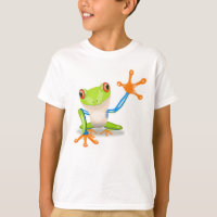 Jungle Tree Frog bright and colourful