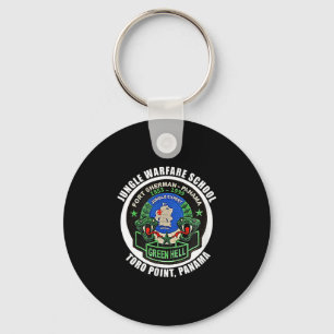 Jungle Warfare School Fort Sherman Toro Point Pana Keychain