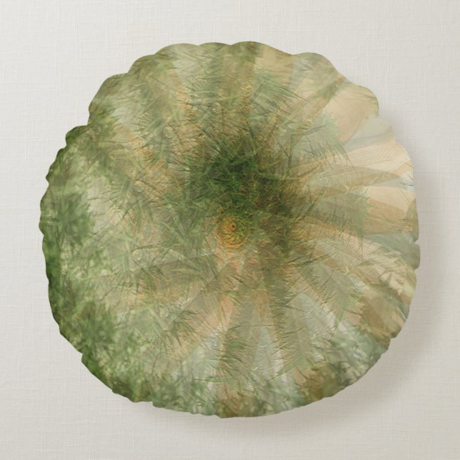 Jungle Wheel...... Round Pillow (Front)