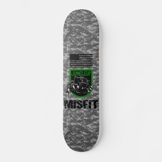 Jungleup Misfit Skateboard (Front)