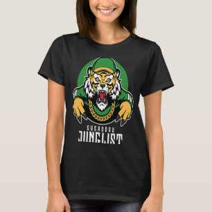 Junglist Drum And Bass EDM DnB Tiger T-Shirt