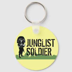Junglist Soldier Keychain