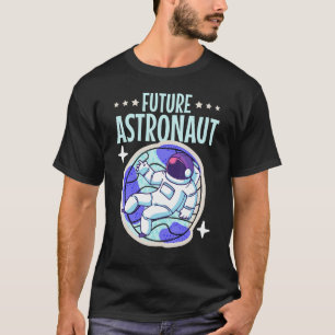 Junior Astronaut Science Kids Outer Space Future A T-Shirt
