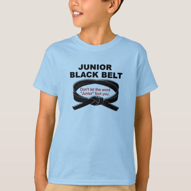 Junior Black Belt 1.1 T-Shirt (Front)