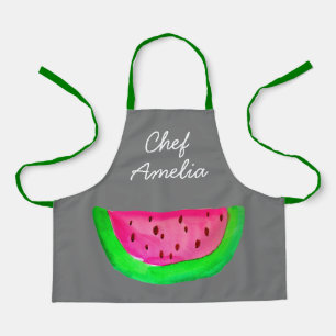 Junior chef watermelon colourful kids apron