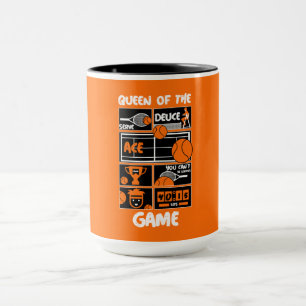 Junior Girls Tennis Player Mug