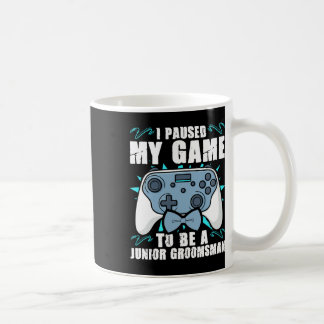Junior Groomsman Video Gamer Junior Groomsmen Paus Coffee Mug