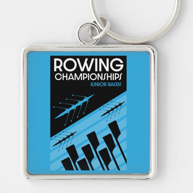 Junior International Rowing Keychain (Front)