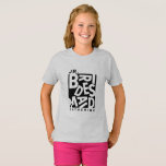 Junior Jr. Bridesmaid, wedding party T-Shirt<br><div class="desc">Modern wedding Junior Jr. Bridesmaid shirt,  black typography t-shirt. A perfect gift for your wedding party members.</div>
