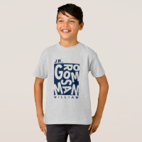 Junior Jr. Groomsman, wedding party, Navy Blue