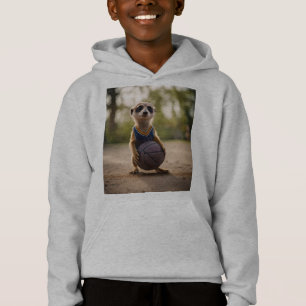 Junior Meerkat Basketball Player,