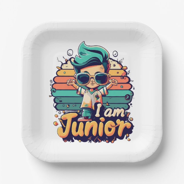 Junior Paper Plate (Front)