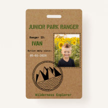 Junior Park Ranger Anniversaire Badge