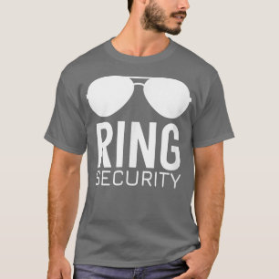 Junior Ring Security Wedding Party Id Tag Kids Rin T-Shirt