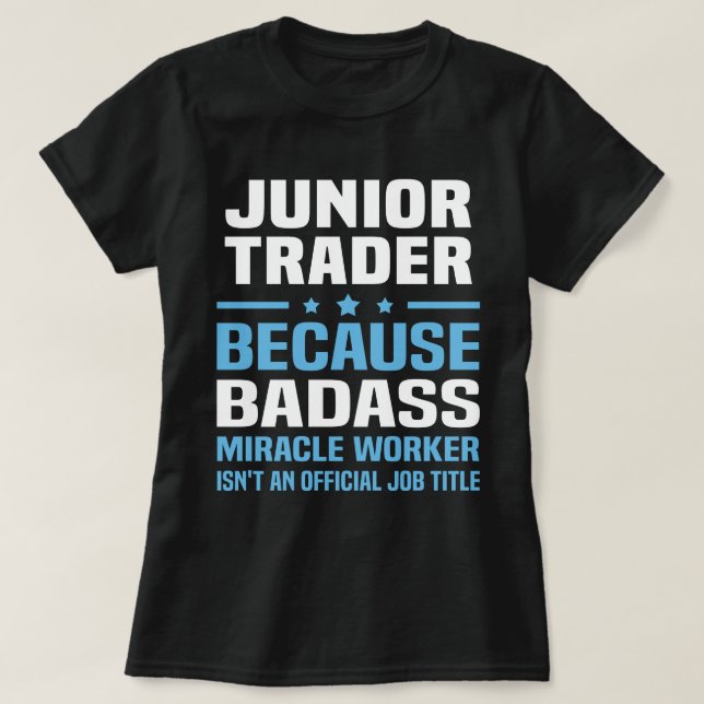 Junior Trader T-Shirt (Design Front)