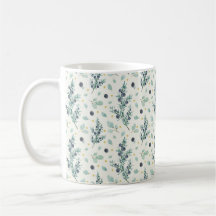 Juniper et baies motif Mug