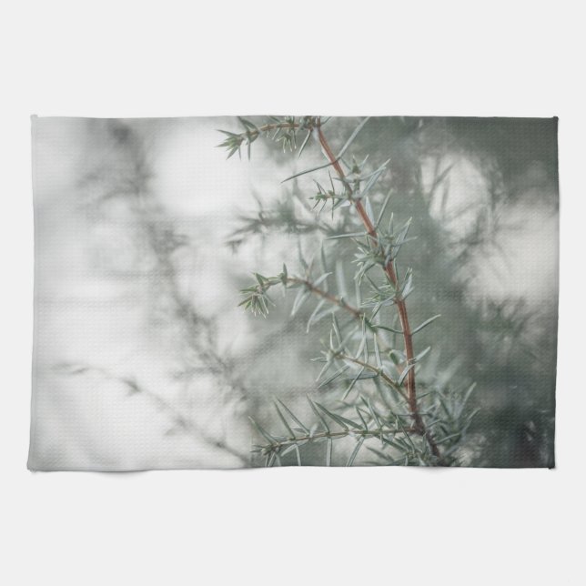 Juniper Nature Photo  Kitchen Towel (Horizontal)