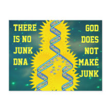 junk DNA  postcard