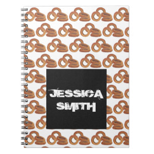 Junk Food Foodie Personalized Fried Onion Rings Notebook