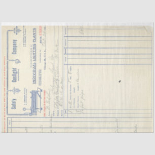 Junk Journal Background Decoupage Sheet