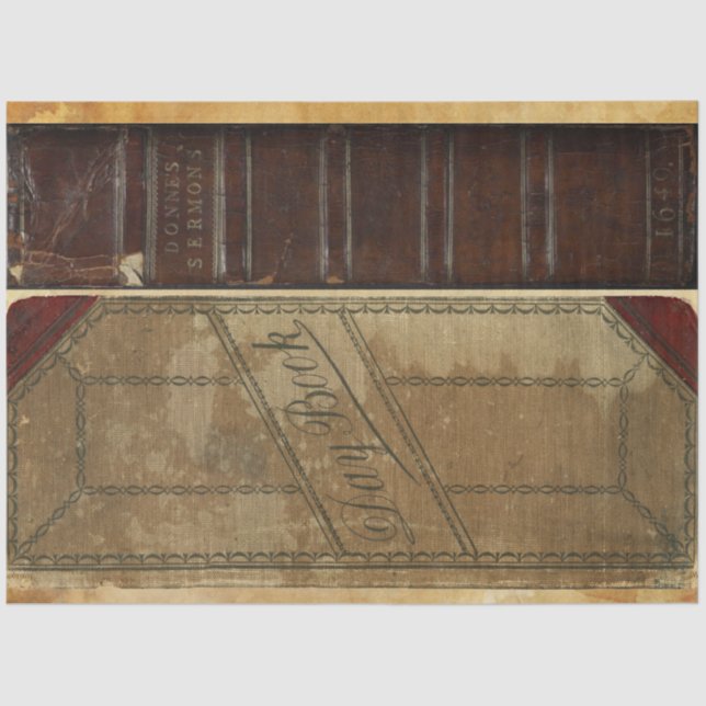 Junk Journal Elements Decoupage Paper (Front)