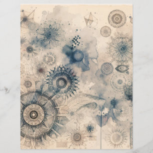 Junk journal ephemera vintage scrapbook paper 