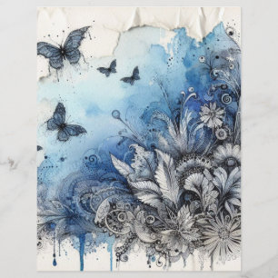 Junk journal ephemera vintage scrapbook paper