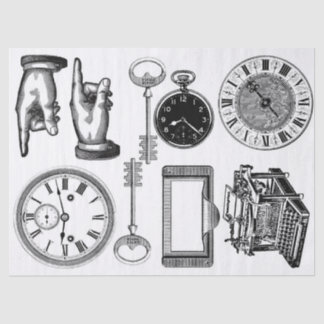 Junk Journal Steampunk Elements Sheet