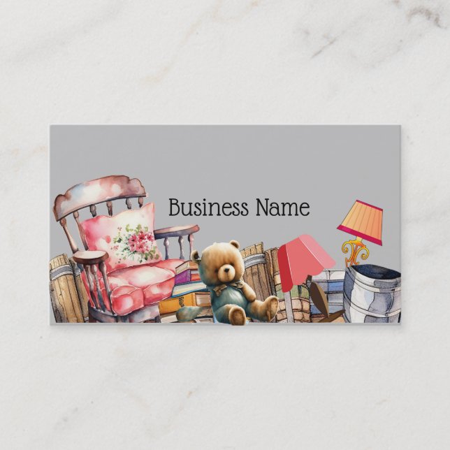 Junk Removal Business Card (Front)