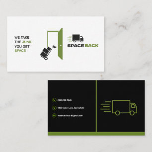 Junk Removal.Hauling Customizable Got Junk Business Card