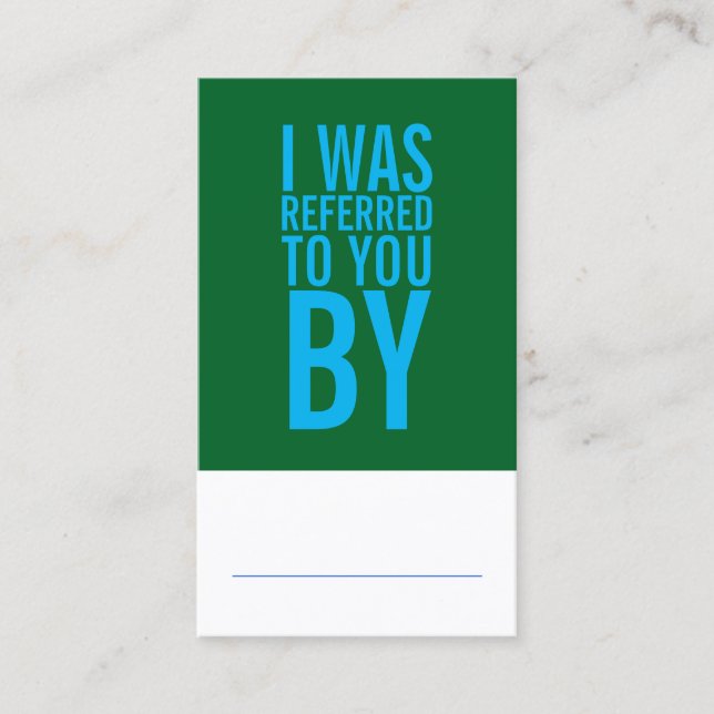 Junk Removal  Referral Card (Front)