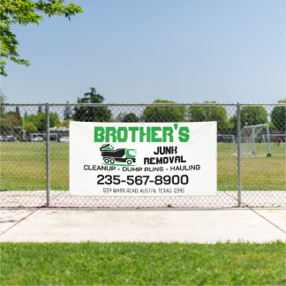 Junk Removal Service Banner
