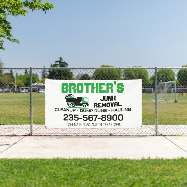 Junk Removal Service Banner (Insitu)