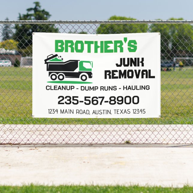 Junk Removal Service Banner (Insitu)