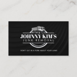 Junk Removal Slogans Business Cards