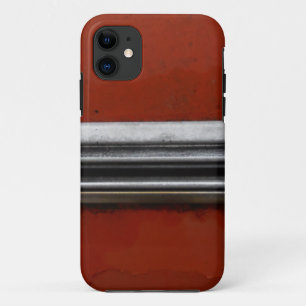 Junk Yard vintage car, Red and Silver Old Paint iPhone 11 Case