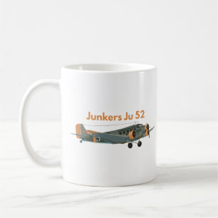 Junkers Ju 52 German WW2 Airplane Coffee Mug