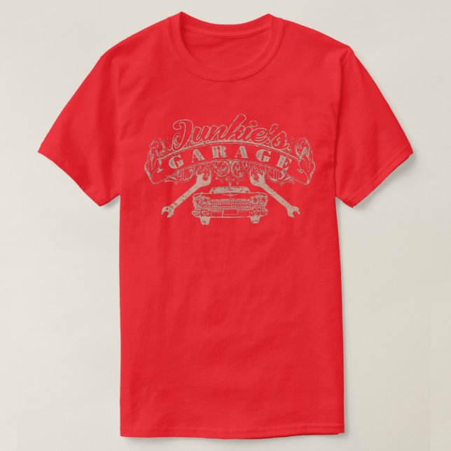 Junkies Garage  T-Shirt (Design Front)