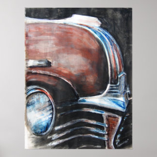 Junkyard Car Print