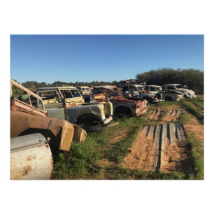 Junkyard Treasures Poster