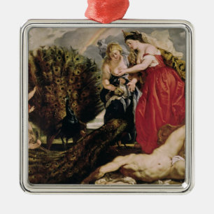 Juno and Argus, 1611 Metal Ornament