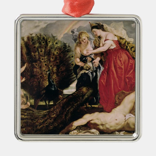 Juno and Argus, 1611 Metal Ornament (Front)