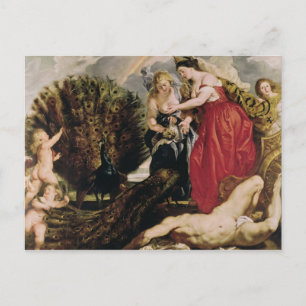 Juno and Argus, 1611 Postcard