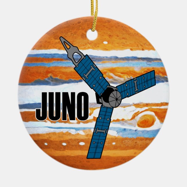 Juno Mission to Jupiter Ornament (Front)