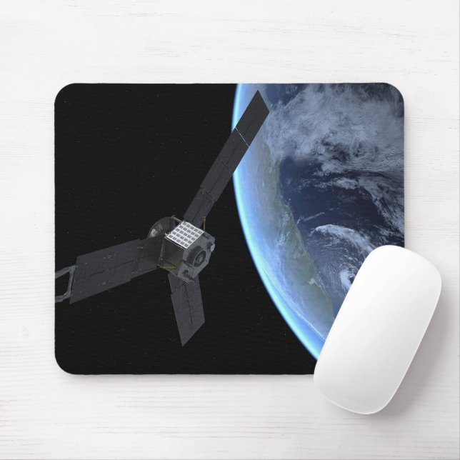 Juno Spacecraft During Its Earth Flyby Mouse Pad (With Mouse)