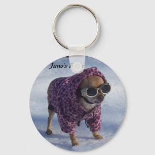 Juno's Winter Wonderland Keychain
