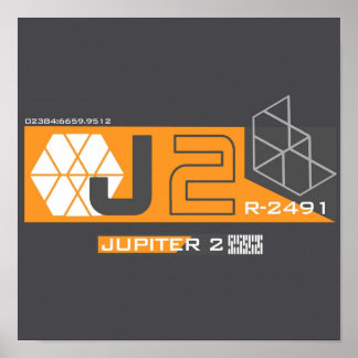 Jupiter 2  Inspired by Lost In Space Poster