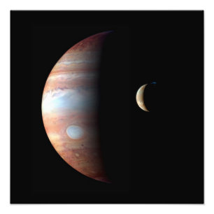 Jupiter 5th Planet with Cassini Solar System Photo Print