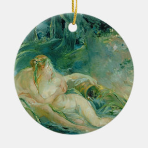 Jupiter and Callisto, after a painting by Boucher Ceramic Ornament