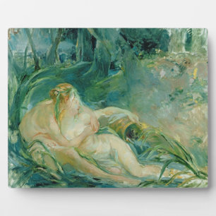 Jupiter and Callisto, after a painting by Boucher Plaque
